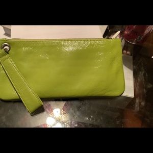 Hobo International Lime Green Wristlet